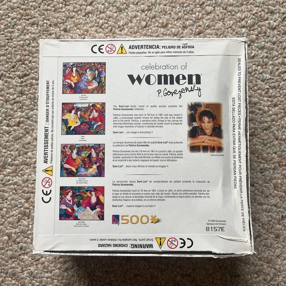 “Celebration of Women” - 500 piece jigsaw puzzle - GUC - Picture 3 of 6